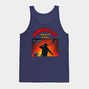 Memorial Day May 27 2024 Tank Top